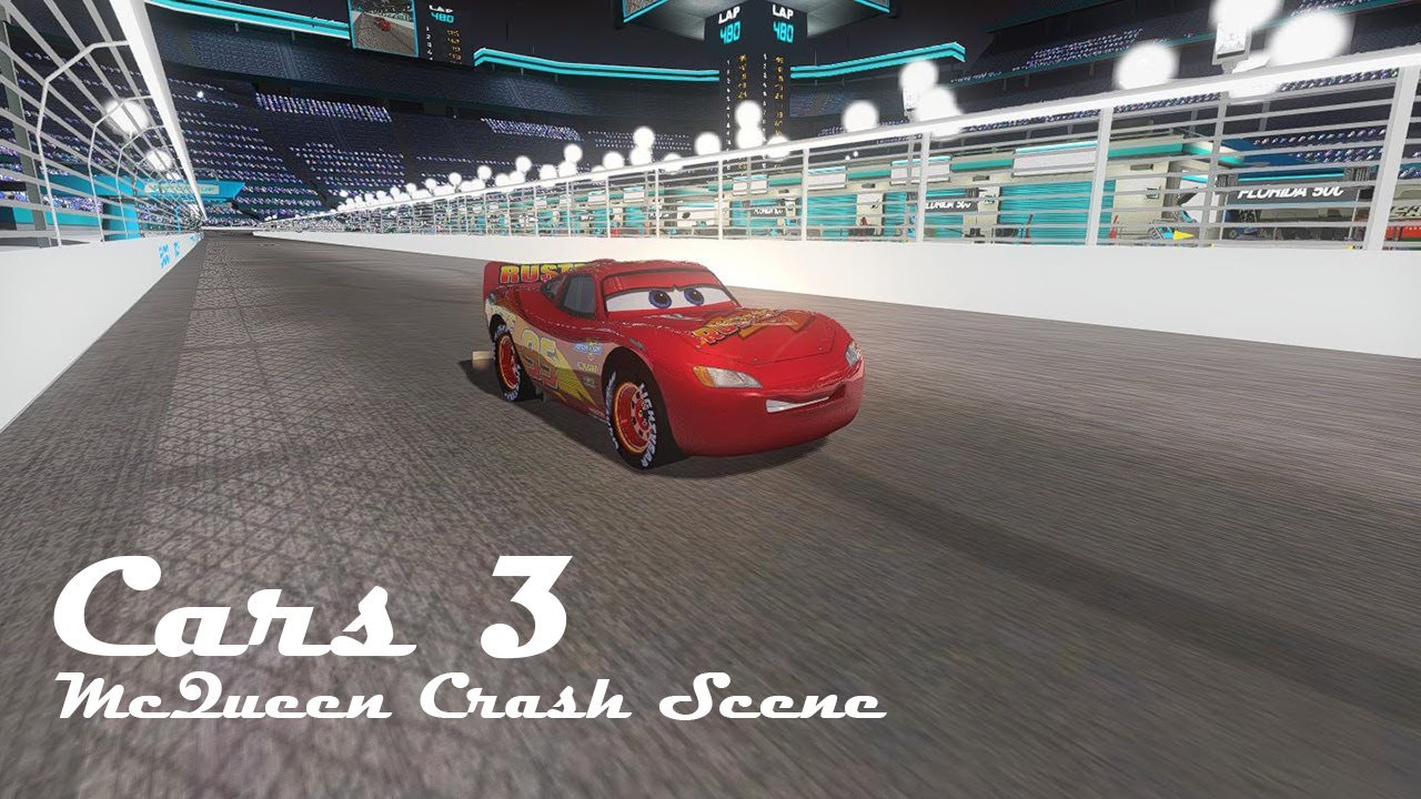 [Cars LEGENDS] : Cars 3 - McQueen Crash Scene