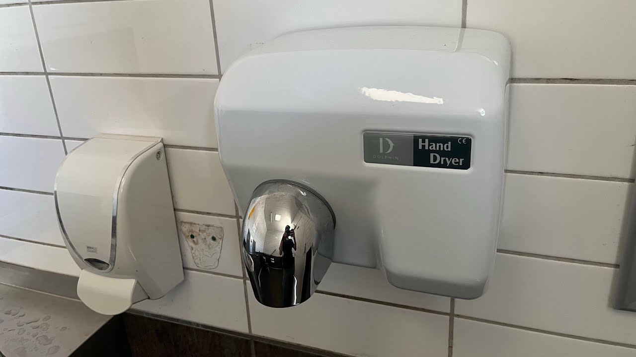 “Dolphin” Hokwang HK2400 Hand Dryer at Blackheath Public Toilets, Blackheath, NSW