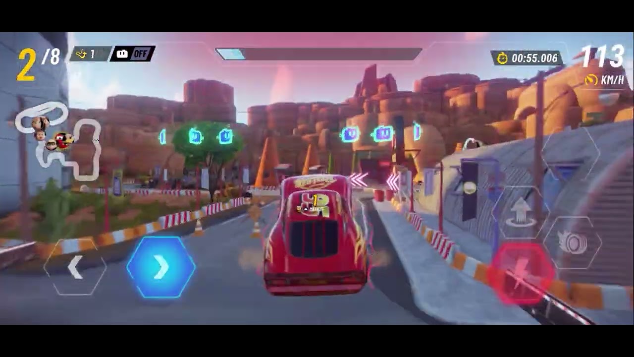 Disney Speedstorm Lightning McQueen Race (550 Subscriber Special)