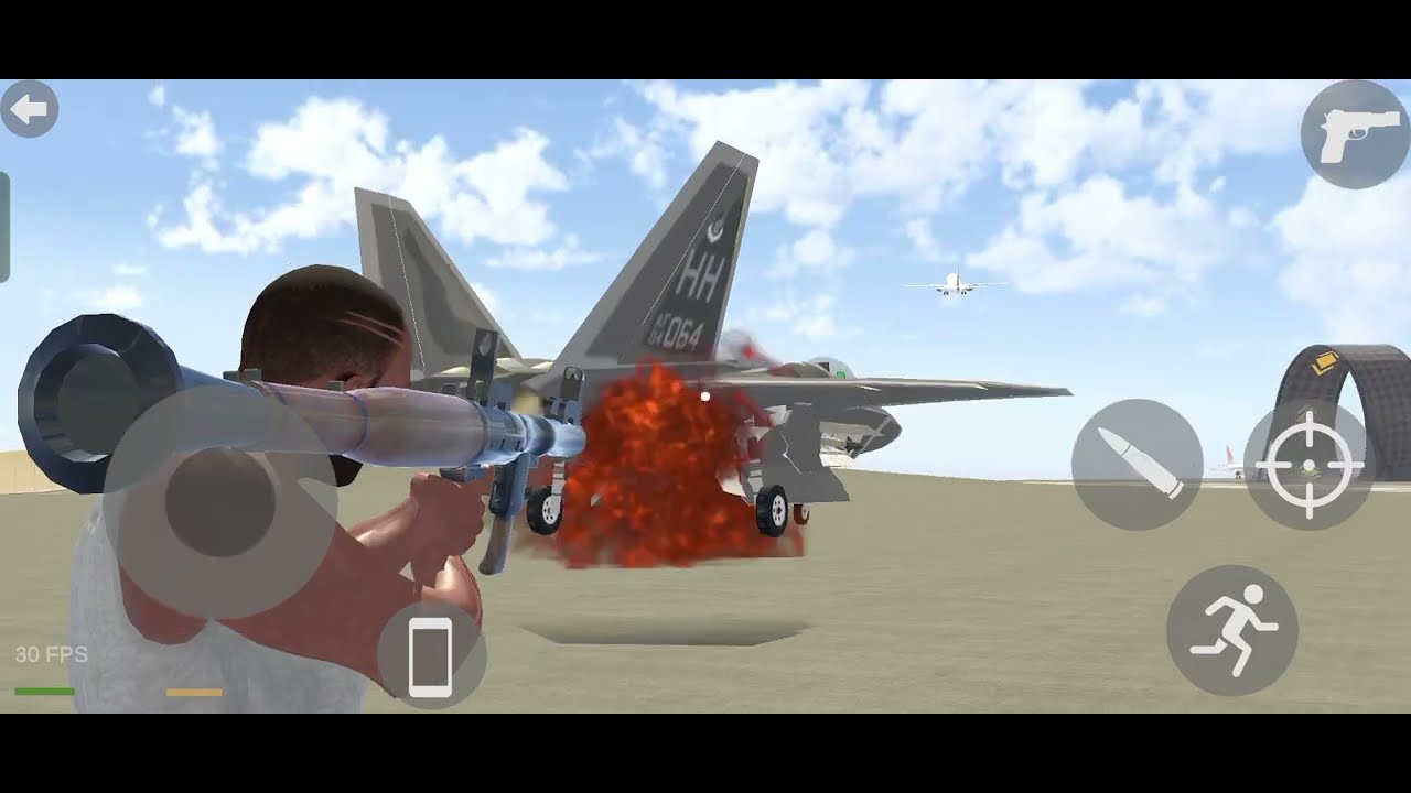 Mobile GTA NEW UPDATE 2026 🔥 | Franklin RPG Blast on Fighter Jet! ✈️💥😱