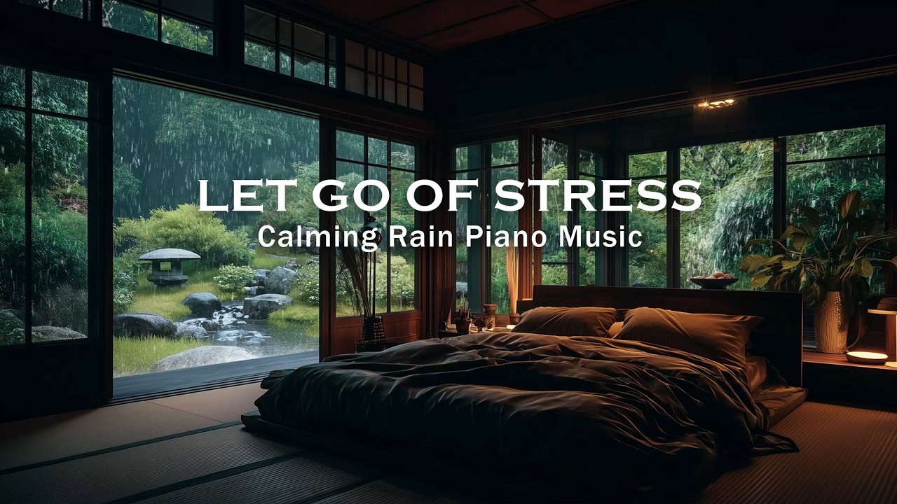 Gentle Night Rain Piano to Calm the Nervous System and Support Deep Sleep