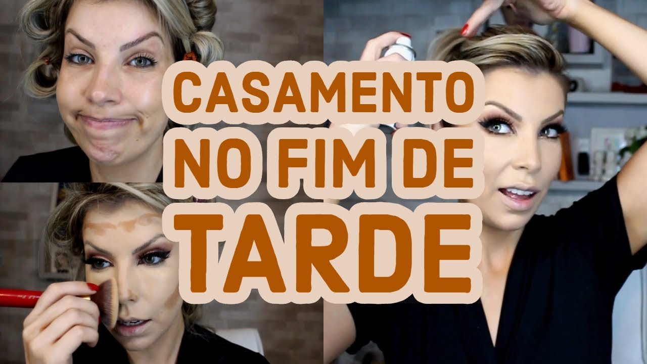 ARRUME SE COMIGO PARA CASAMENTO FIM DE TARDE