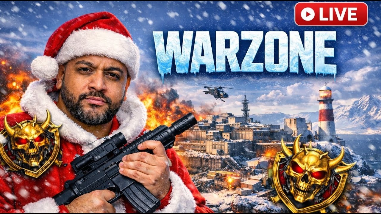 LIVE IN WARZONE 🎅🔥 | Rebirth Island Winter | Solo vs Squads LIVE Gameplay