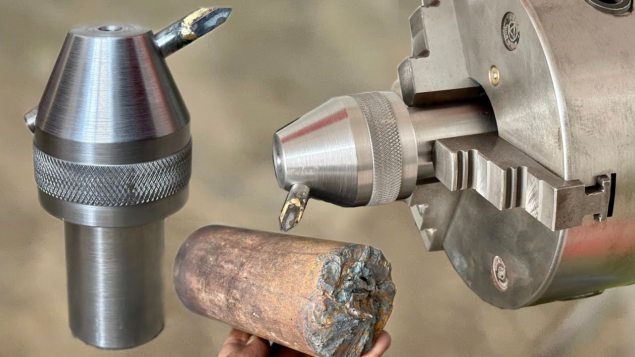 A head resurfacing turning tool making ideas | Turning tool make a metal shaft on lathe tools