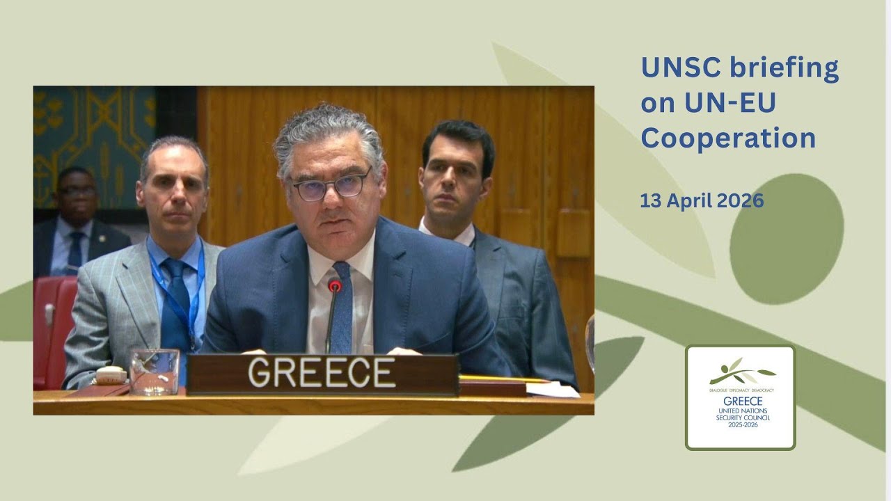 Statement of Greece at UNSC 10133rd meeting on the UN-EU Cooperation