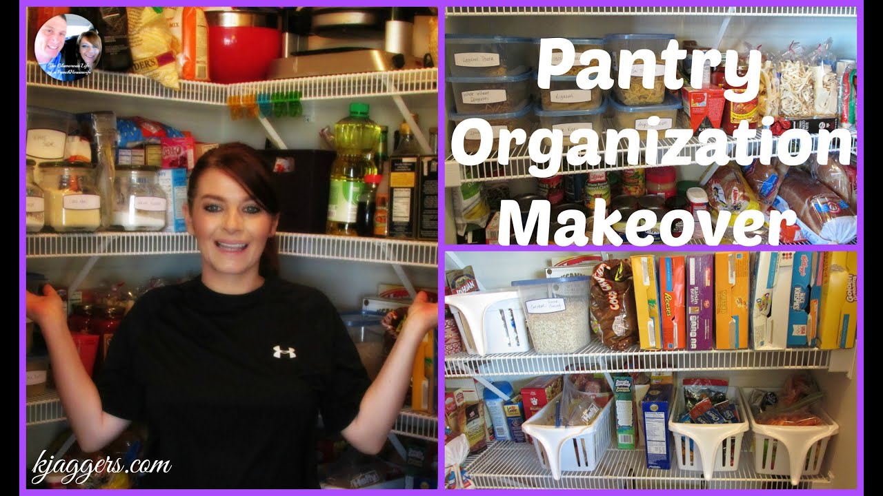 Kitchen Organization: Pantry Organization & Makeover!
