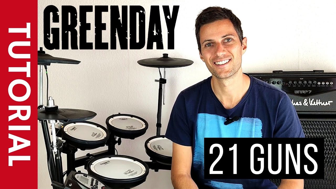 21 Guns - Green Day | Drum Tutorial Lesson (for Beginners)