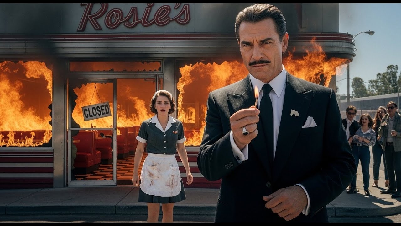 Mafia Boss Burned Her Diner — Not Knowing the Waitress Owned His Mansion