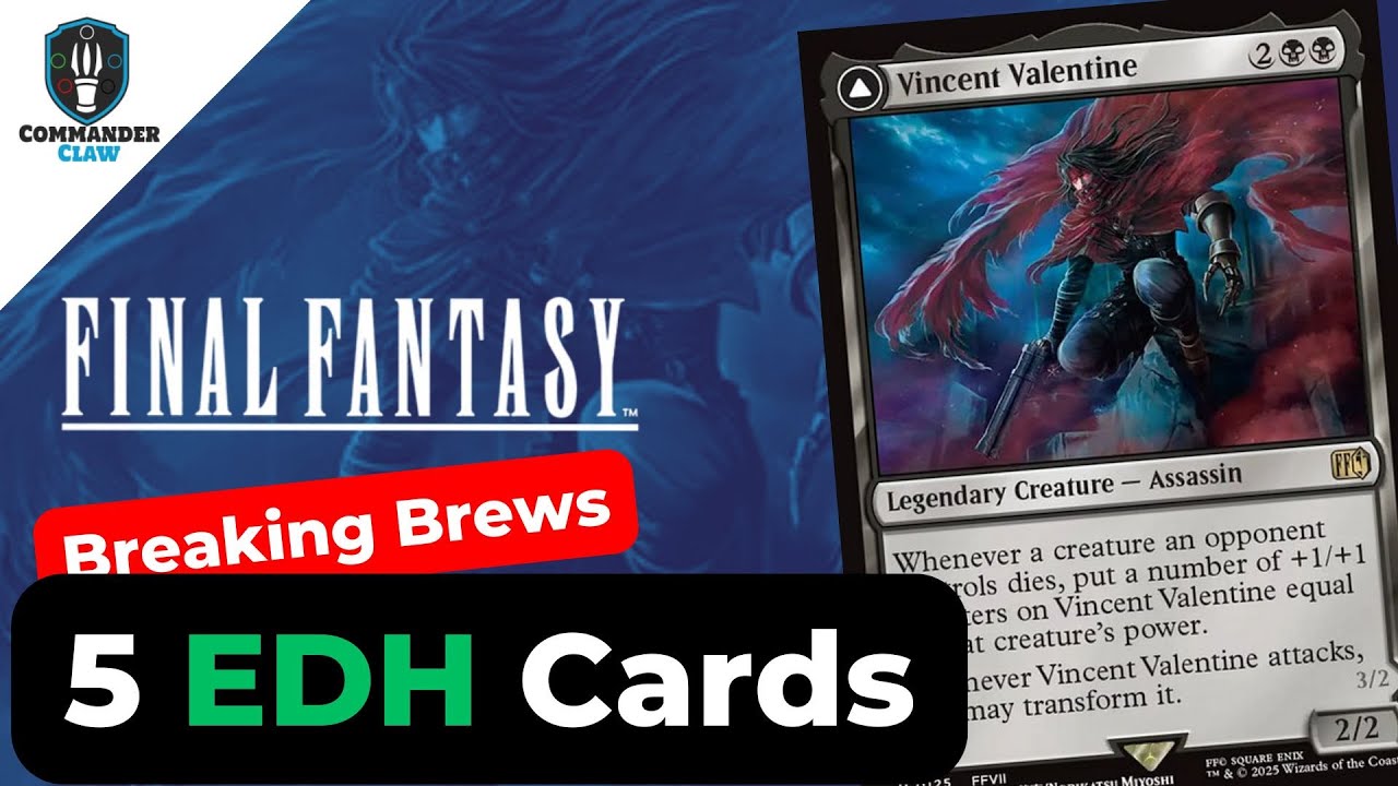 Add These: 5 Cards for Vincent Valentine / Galian Beast | Final Fantasy | EDH | Breaking Brews