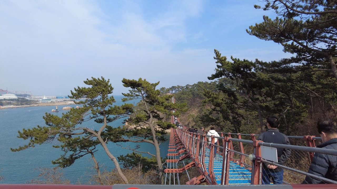 해파랑길 8코스 울산 방어진항, 슬도, 대왕암 공원