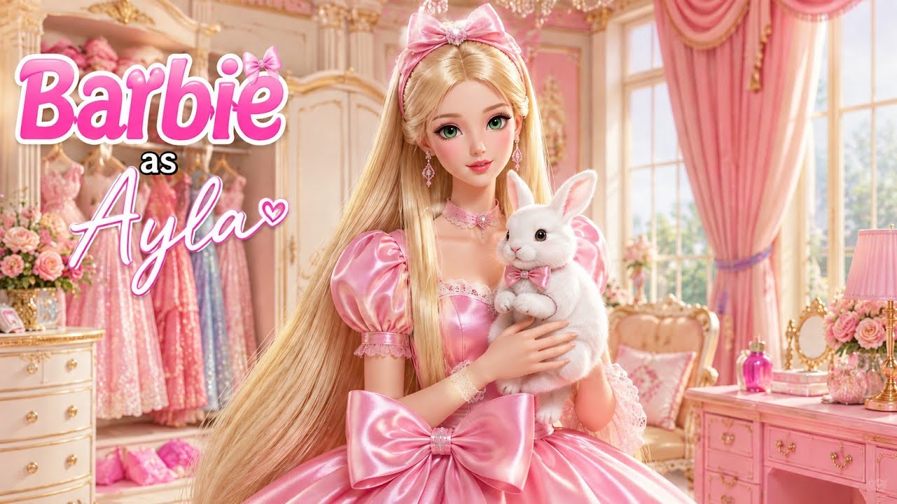 Magical Barbie Story |The Enchanted Brush and the Hidden Palace |Barbie princess new Movie in Hindi 