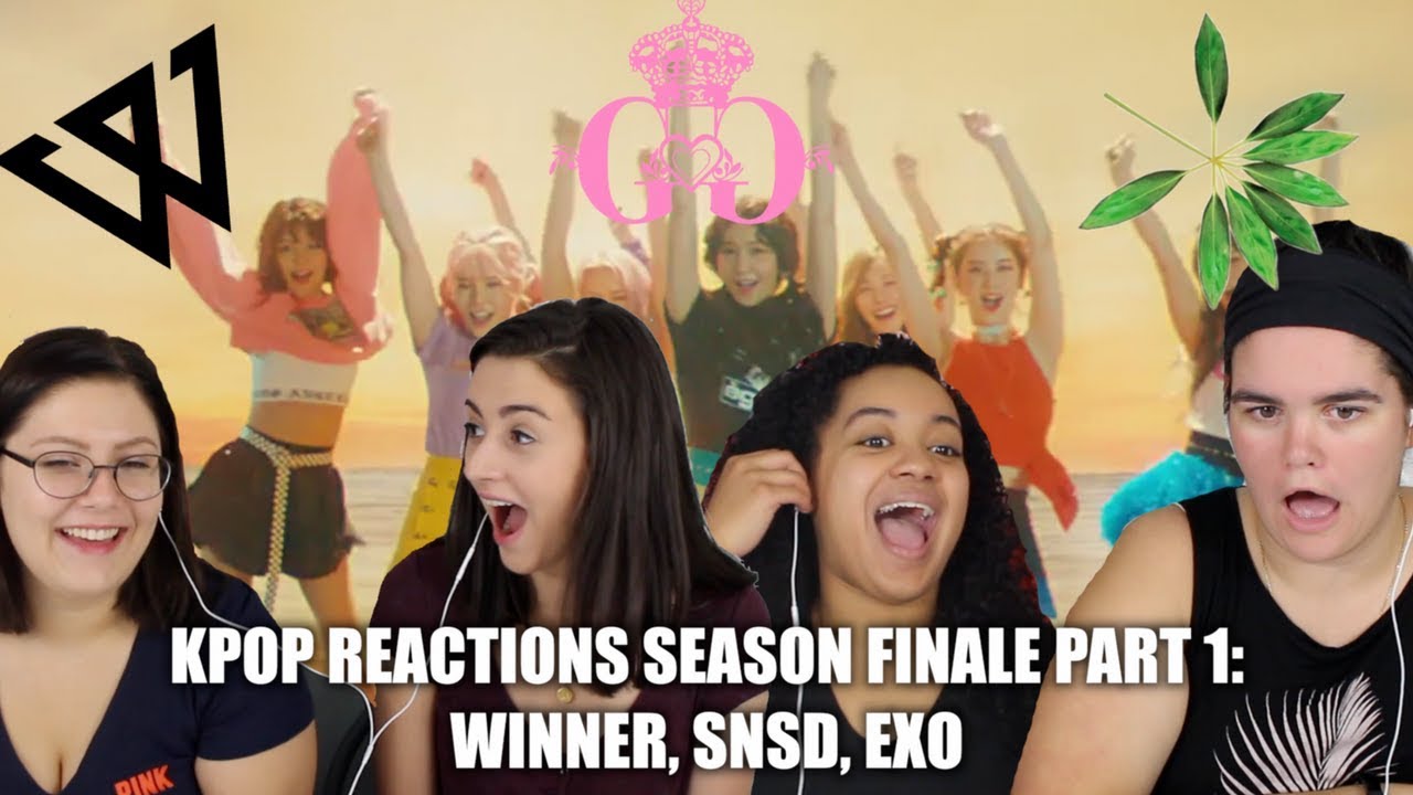 WINNER, EXO, AND SNSD REACTION (KPOP REACTIONS S1 FINALE PART 1)