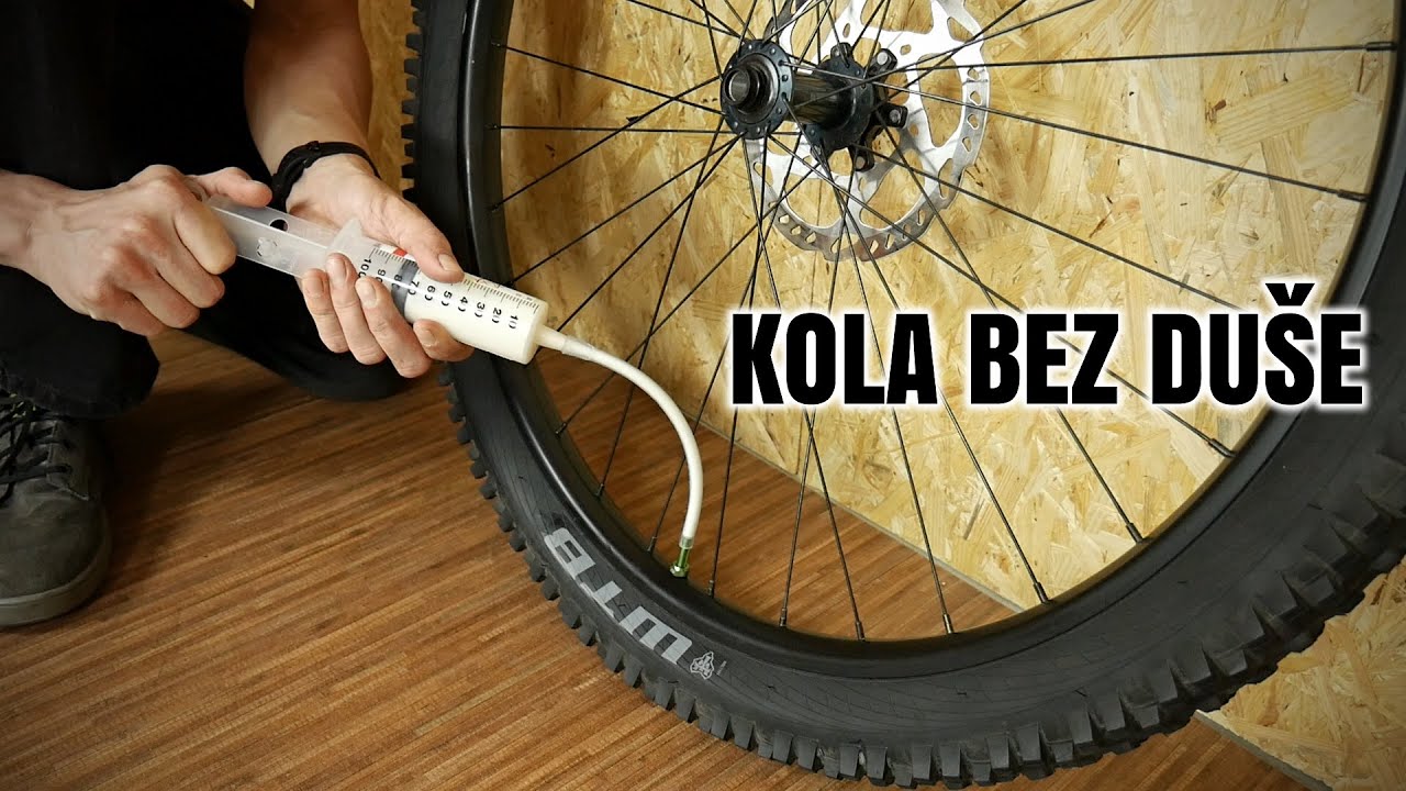 Jak zprovoznit bezdušové pláště na kole a jaké problémy vás u toho můžou potkat