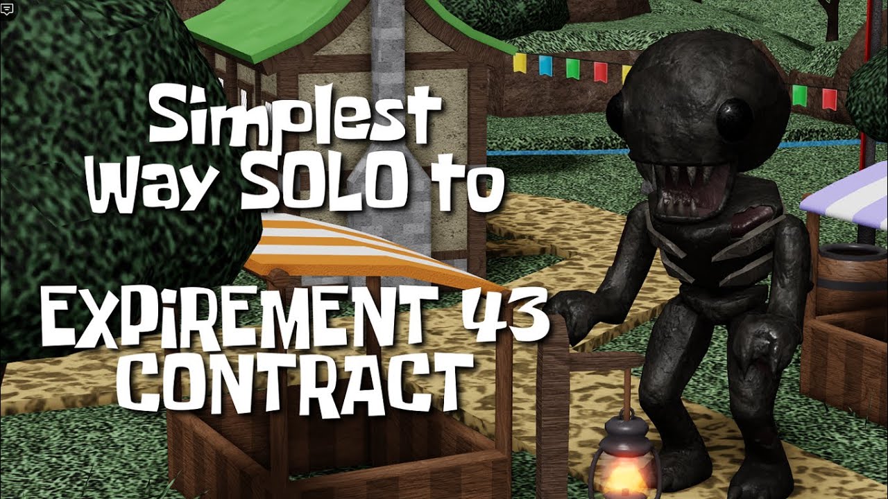How to SOLO EXPERIMENT 43 Contract using SODA POP ONLY / Tower Heroes Roblox / Halloween Event 2024
