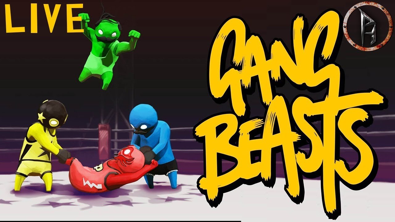 Gang Beasts-/Live/-Úgy a földhöz váglak!!!Taigetosz szimulátor! XD