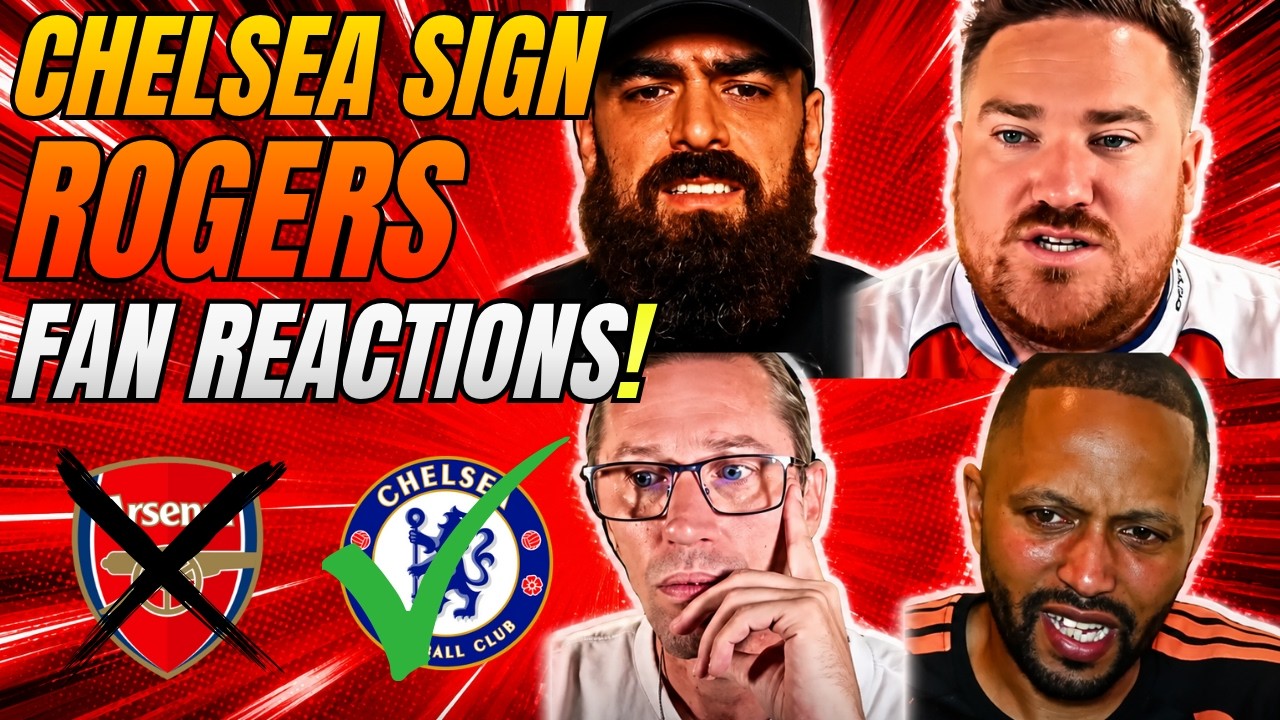 Arsenal fans ANNOYED reactions to Chelsea HIJACKING Rogers | World Cup Fan Reactions