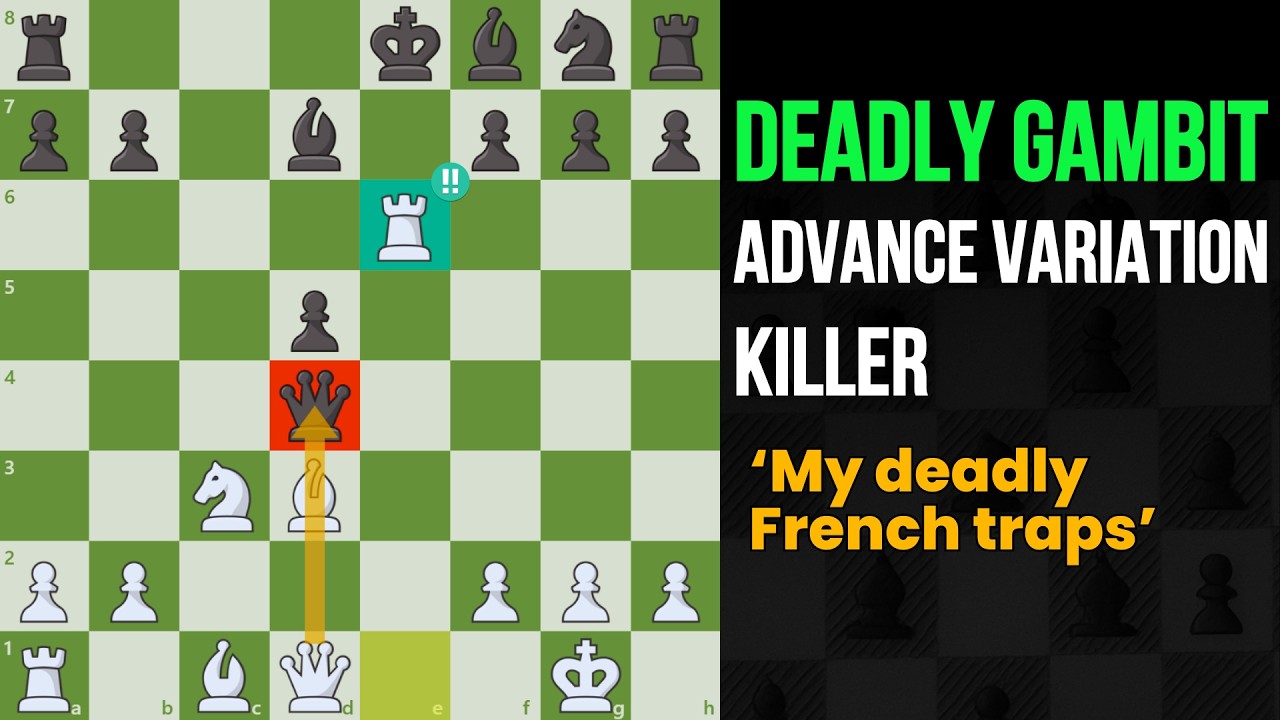 French Defense Killer: 3 Deadly Lines I Learned After Years Losing (Milner-Barry Gambit)