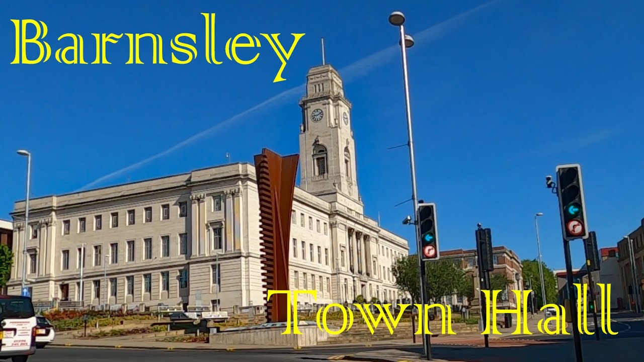 Drive Around Barnsley South Yorkshire, June 2020 in 4K