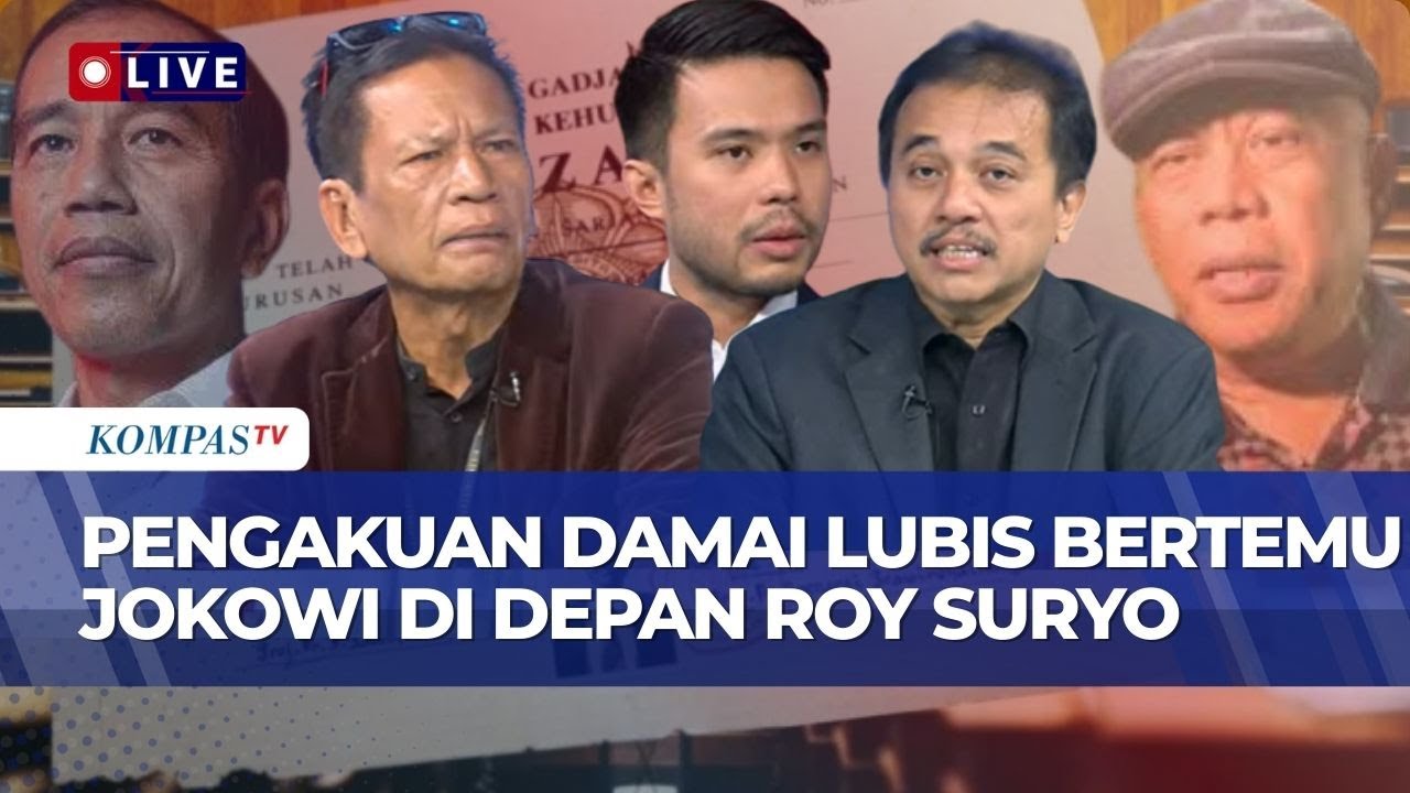 [Full] Blak-Blakan! Pengakuan Damai Hari Lubis Bertemu Jokowi di Depan Roy Suryo | KOMPAS PETANG