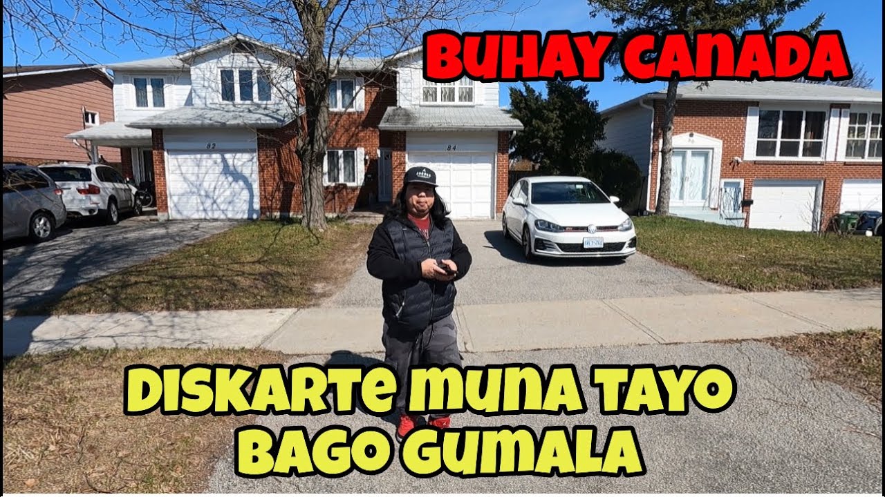 Buhay Canada. Diskarte muna tayo bago gumala para may pang gasolina☺️. Part time delivery driver.