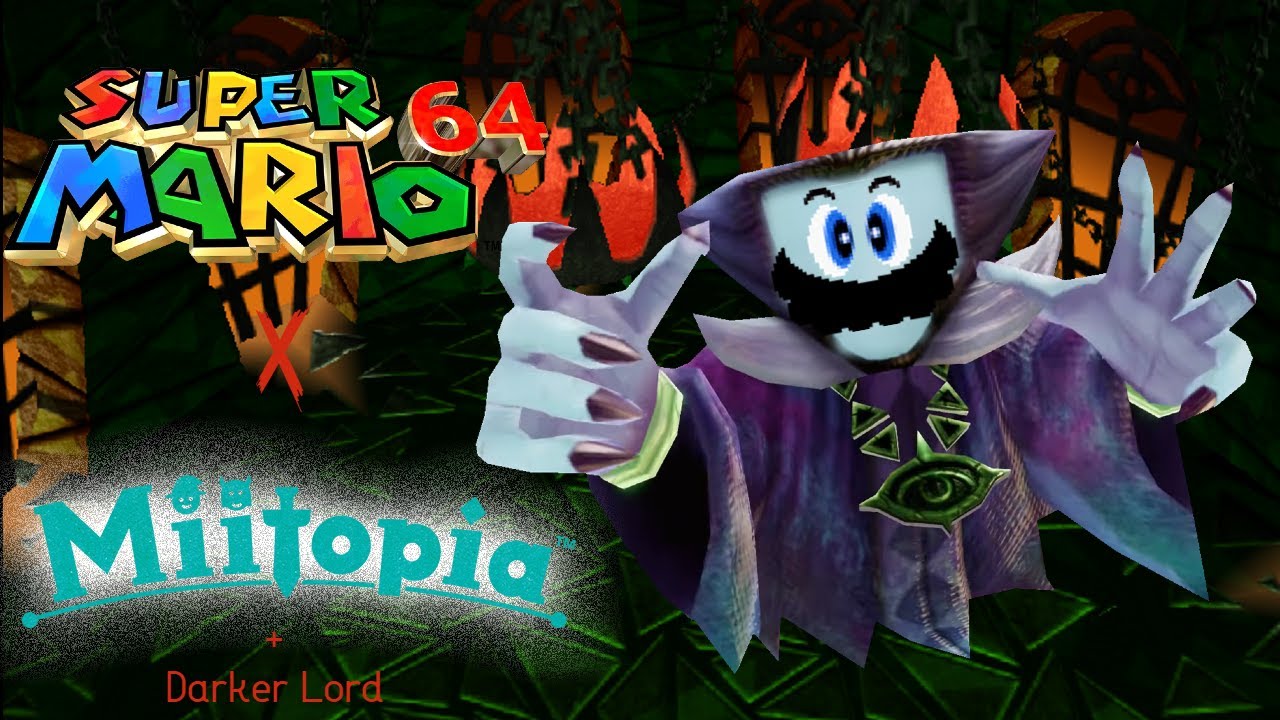 Super Mario 64 X Miitopia Dark & Darker Lord