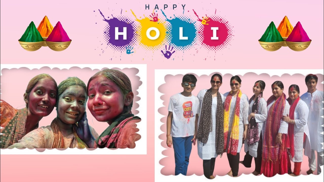Happy Holi Everyone❤️|Bura Haal Kr Diya Sbka🤣😭|Khushi Sharma🫶🏼🦋👀