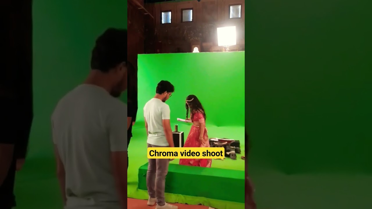 Chroma video shoot #shortvideo #subscribe #khushifilms