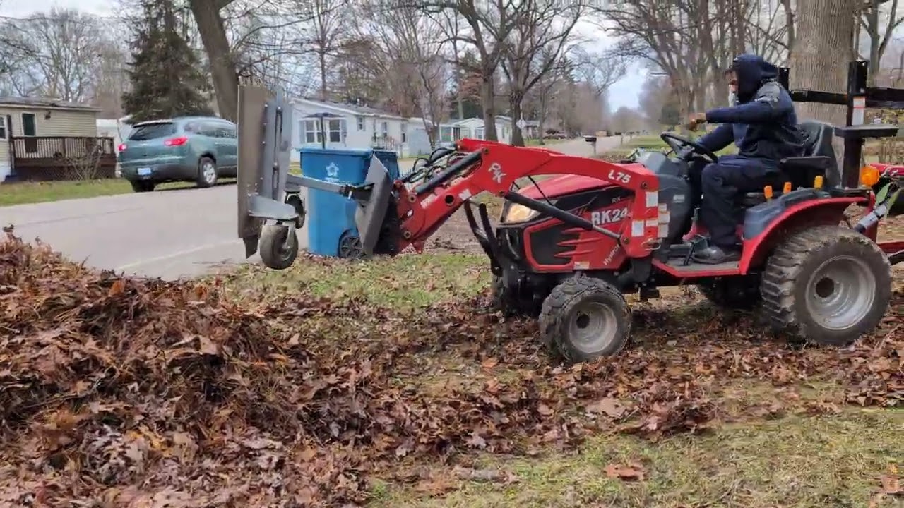Turf squad final cleanup for 2024.