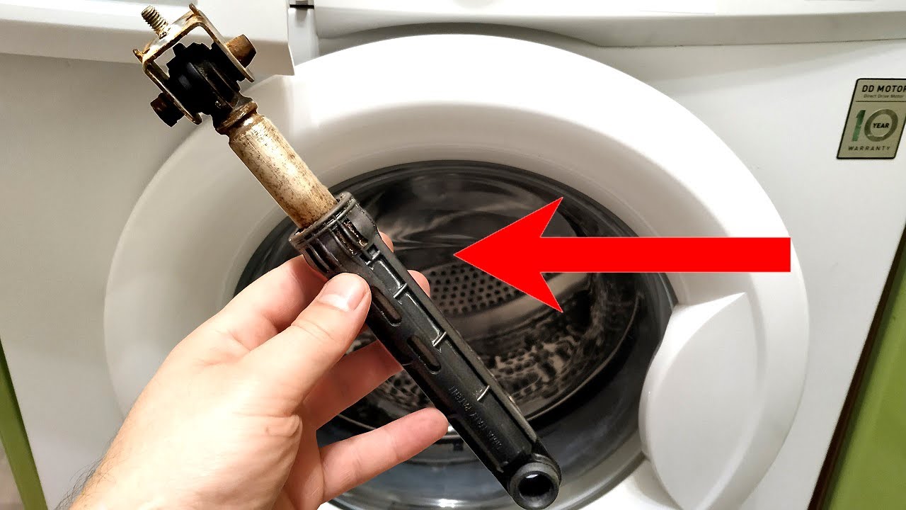 How to Replace the Shock Absorbers on a Washing Machine
