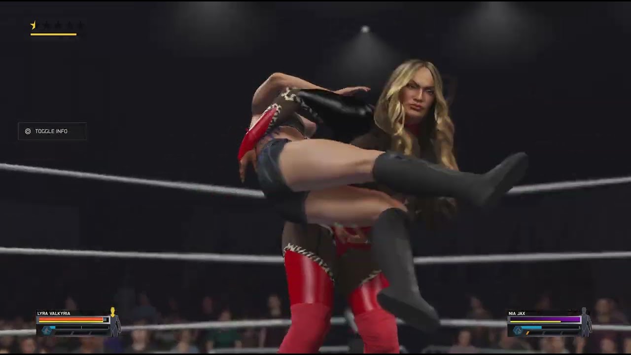 WWE 2K25 Evolve Nia Jax vs. Lyra Valkyrie