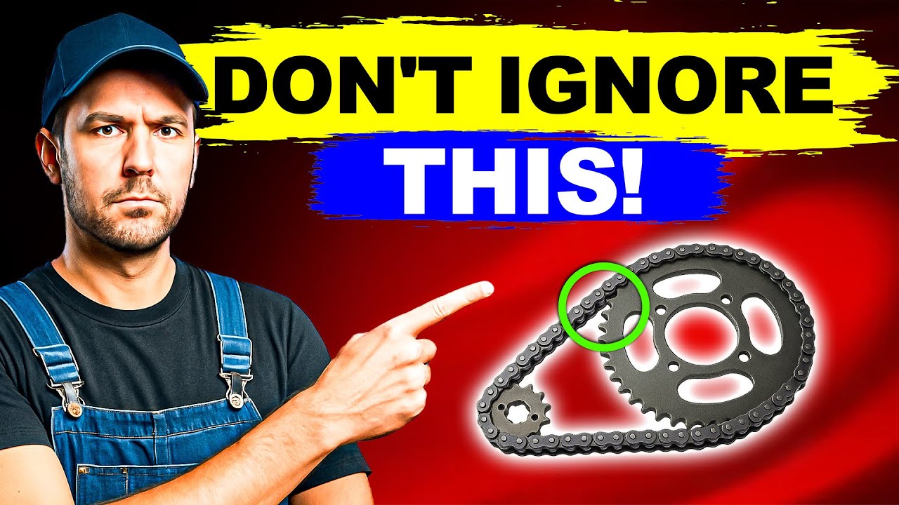 9 Symptoms of a Bad Motorcycle Chain & Sprockets (Fix It In 9 Minutes)