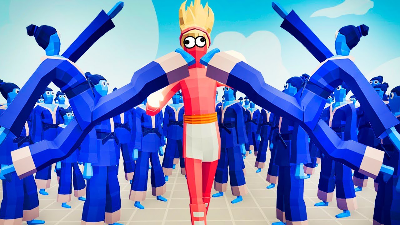 WHO CAN SURVIVE 100x TAEKWONDO? | TABS Totally Accurate Battle Simulator