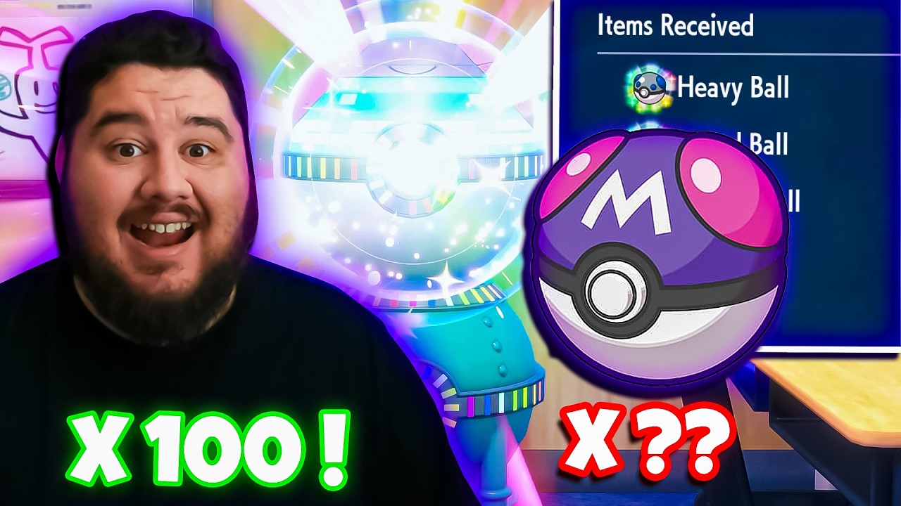 Getting The RAREST Pokeballs & Items for the Item Printer Machine!