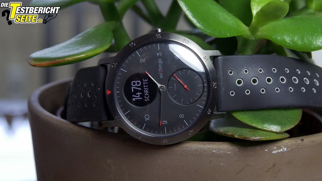 Withings Steel HR SPORT im Test: Stylische Hybrid-SMARTWATCH mit Fitness-Tracking & Sport-Funktionen