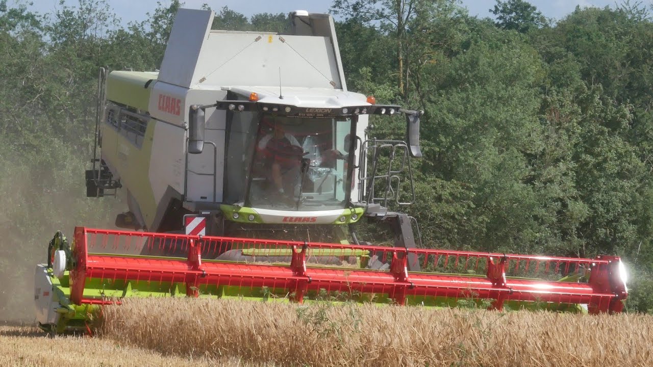 🌾 Moisson 2023 ! [ Claas Lexion 7700 Montana ] 🟢🔴