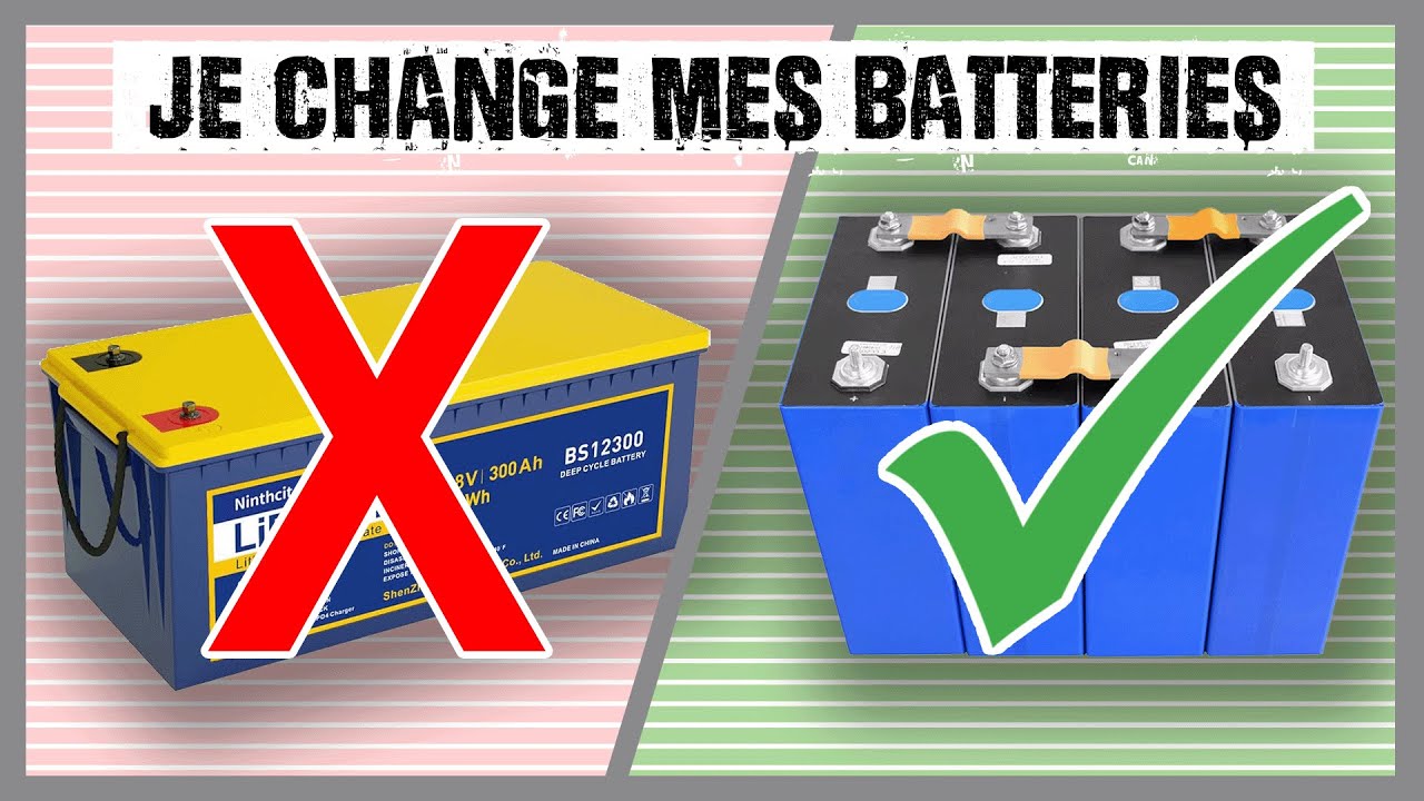 Pourquoi je remplace es batteries lithium dans mon VAN?