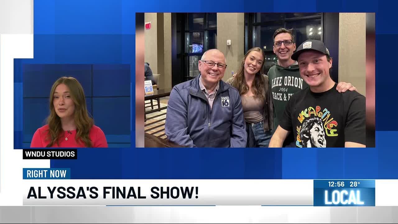 Alyssa Heilmann says farewell to Michiana