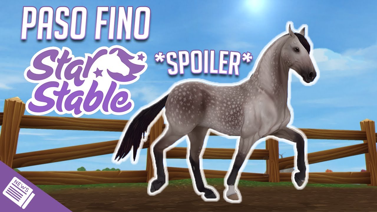 ACHAT DU PASO FINO GRIS | Star Stable - SSO
