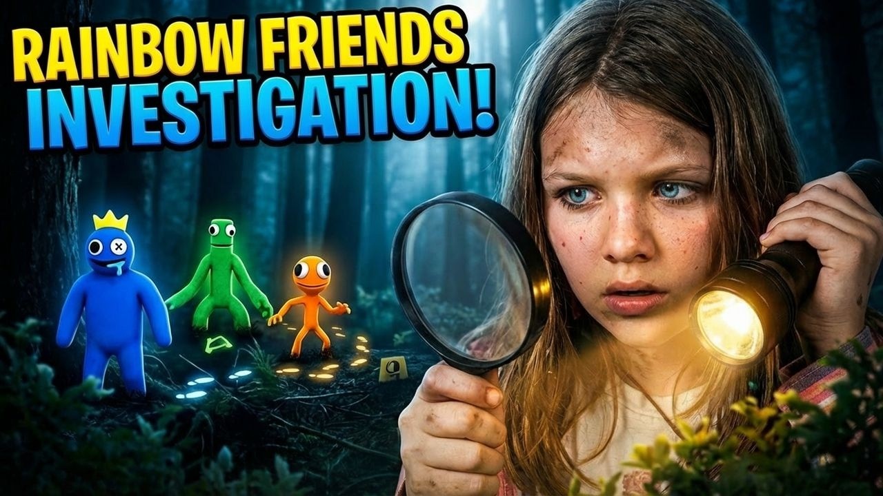 Rainbow Friends Rewind… Something Is Watching Us (Real-Life Mystery)