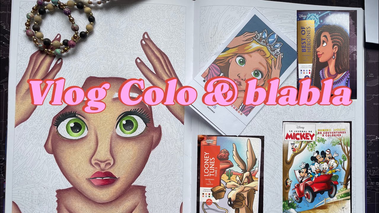 ✨Vlog Colo et Papotage | Coloriage et réception |