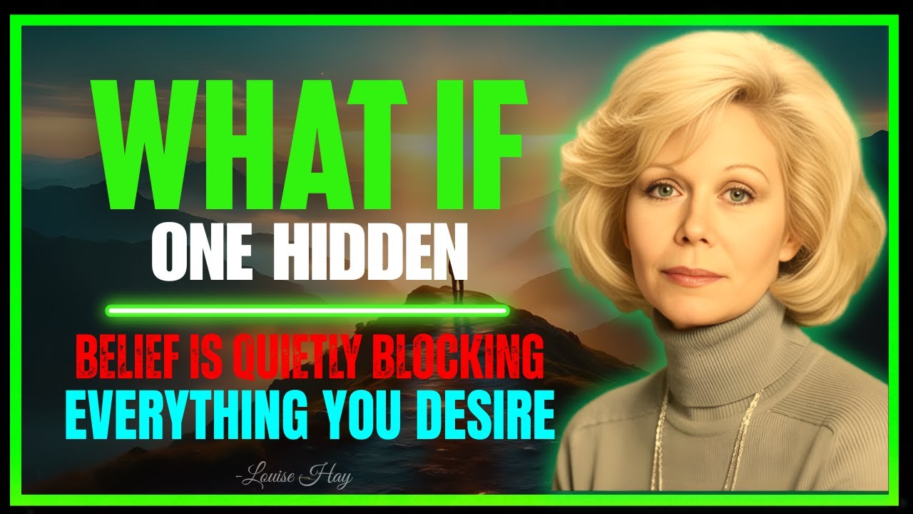 Louise Hay – What If One Belief Is Holding You Back