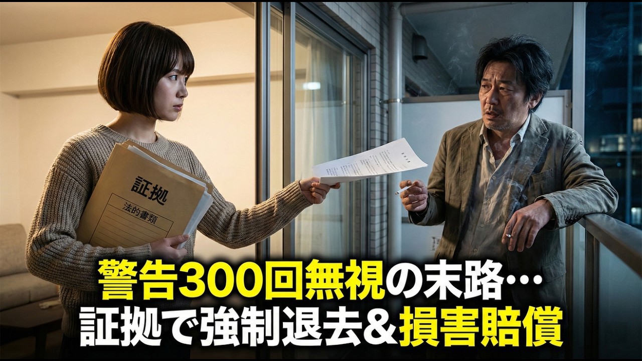 「たかが煙」と笑う隣人のせいで救急搬送。ブチ切れてマンション規約を変え、強制退去させた結果…
