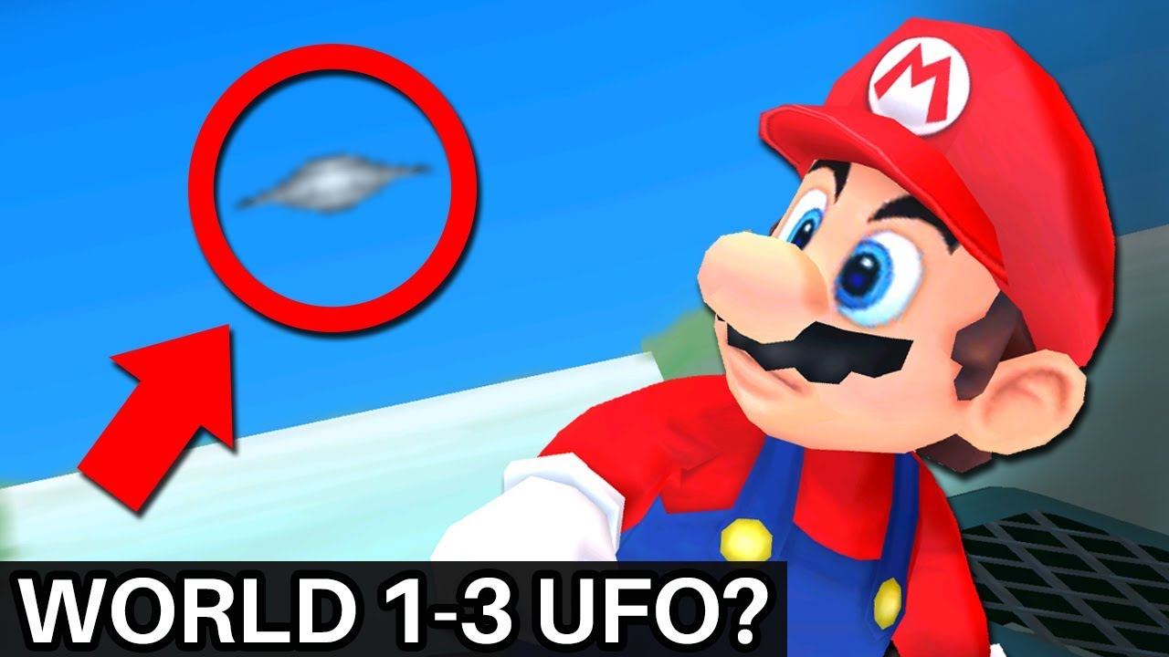 The Mystery of the World 1-3 UFO in Super Mario 3D Land