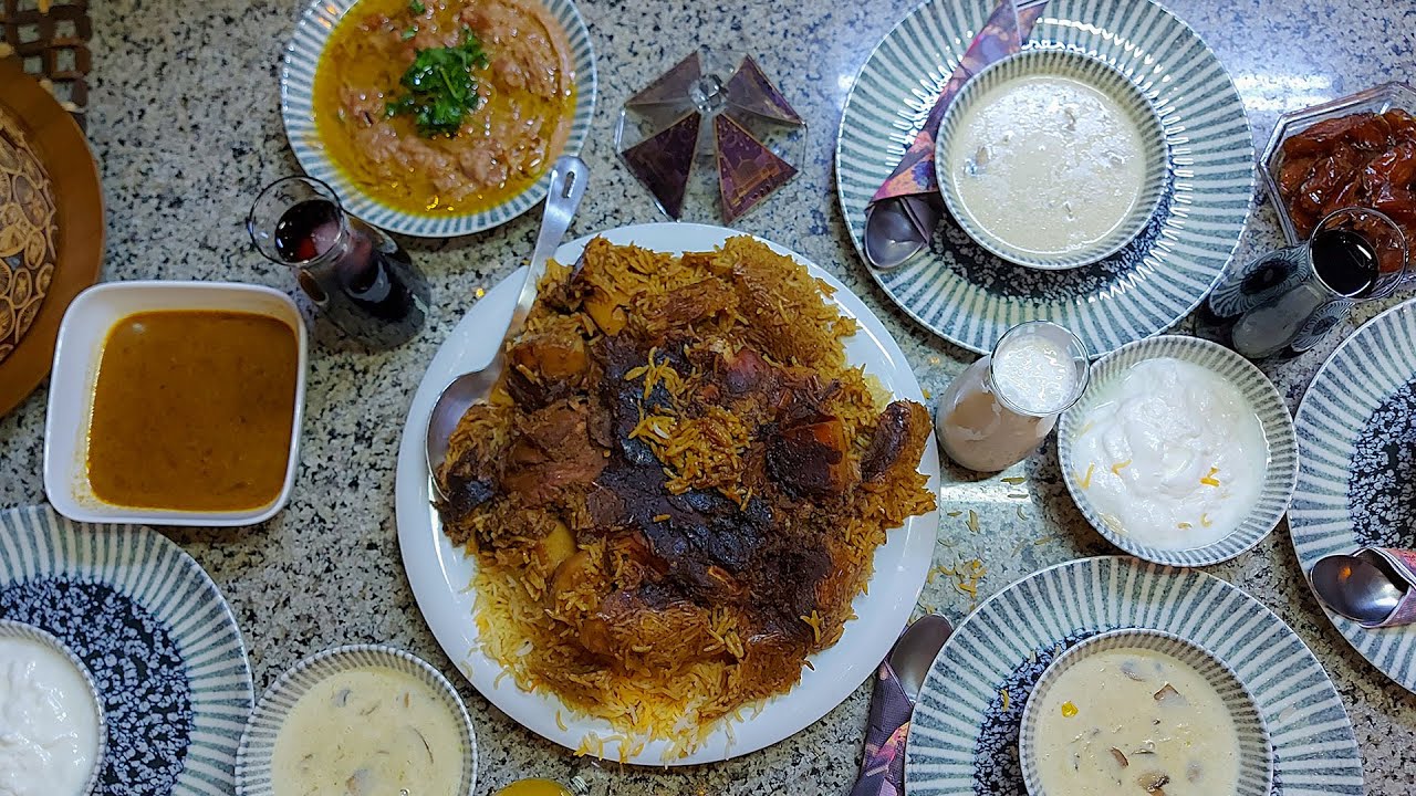فطور رابع ايام شهر رمضان🌙امي جابت ام العيد
