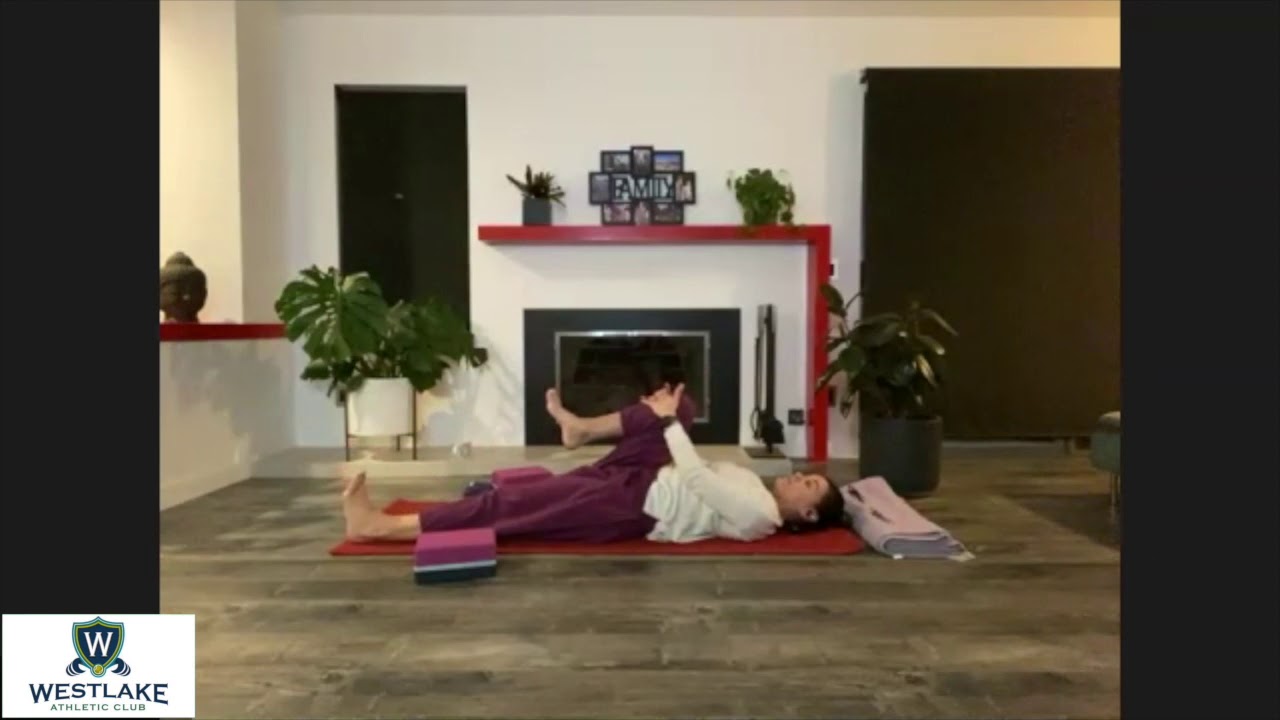 WESTLAKE ATHLETIC CLUB YOGA CLASS with ANNADELIS