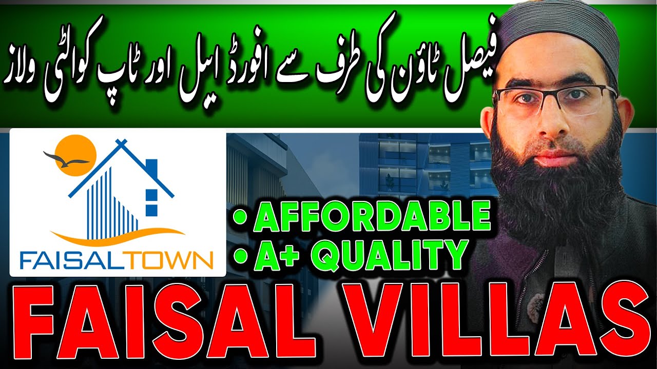 Faisal Villas Islamabad: Affordable Luxury with High-Quality Living