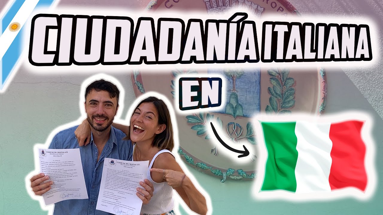 CIUDADANÍA ITALIANA EN ITALIA... EN 3 MESES?