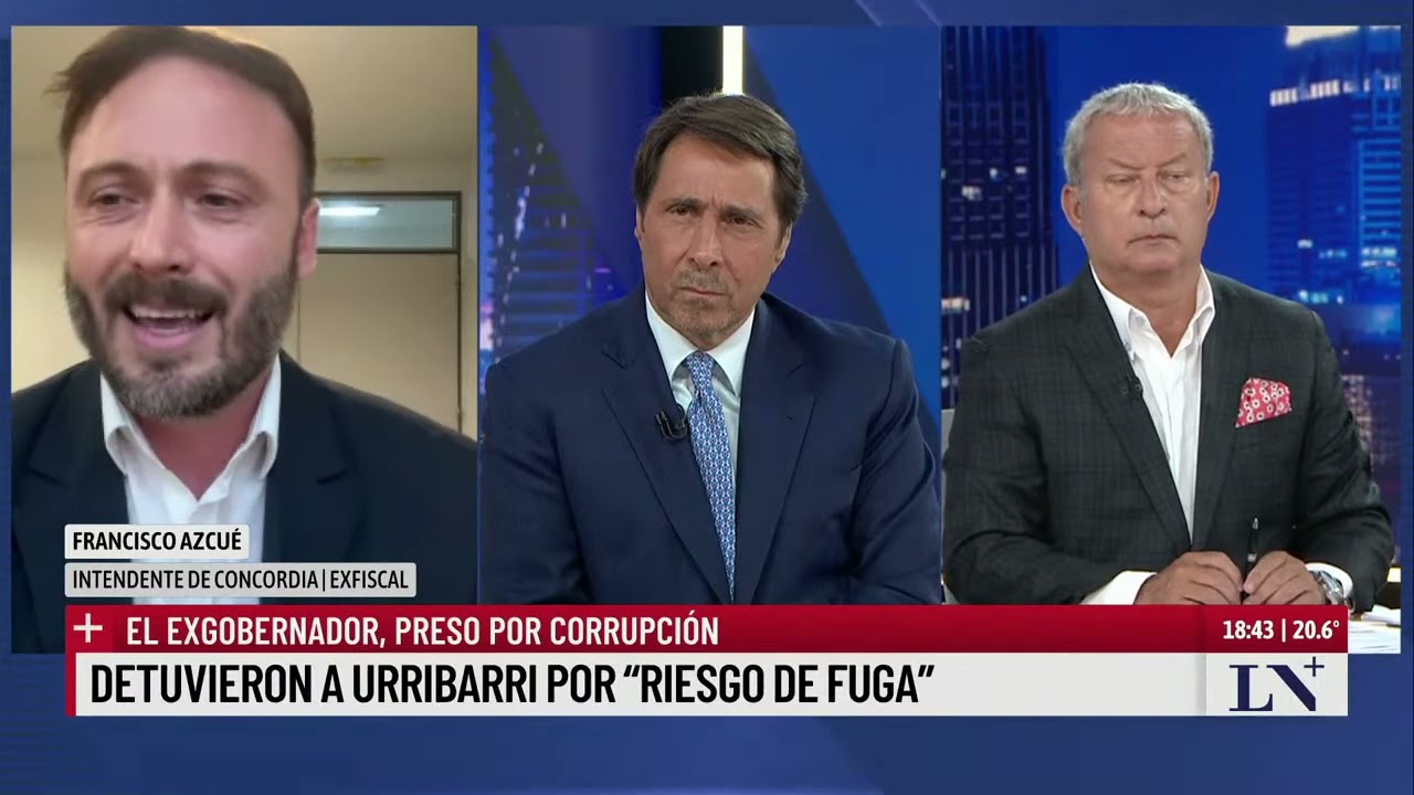 Detuvieron a Urribarri, condenado por corrupción