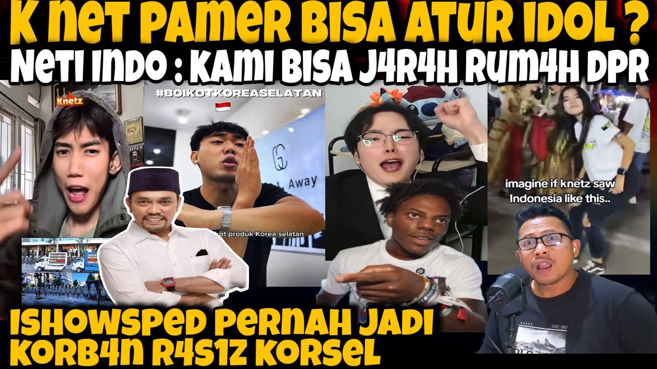 BENGEK‼️NETIZEN KOREA PAMER BISA ATUR IDOL - NETIZEN INDO KAMI BISR 4TUR PEMER1NT4H BI4SA AJA😂