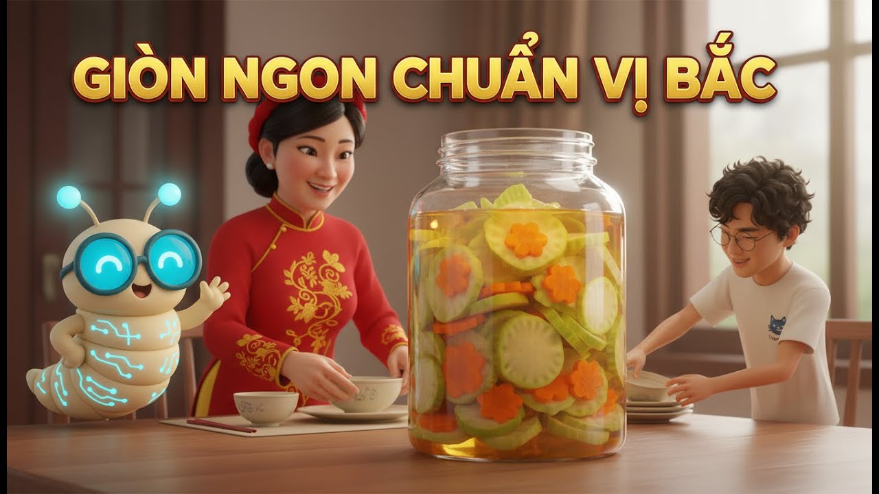 Bí Quyết Muối Su Hào Giòn Ngon Chuẩn Vị Bắc: Tuyệt Chiêu Chống Ngán Ngày Tết